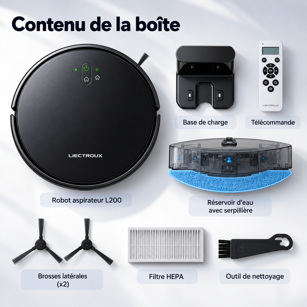 Robot Aspirateur Intelligent L200