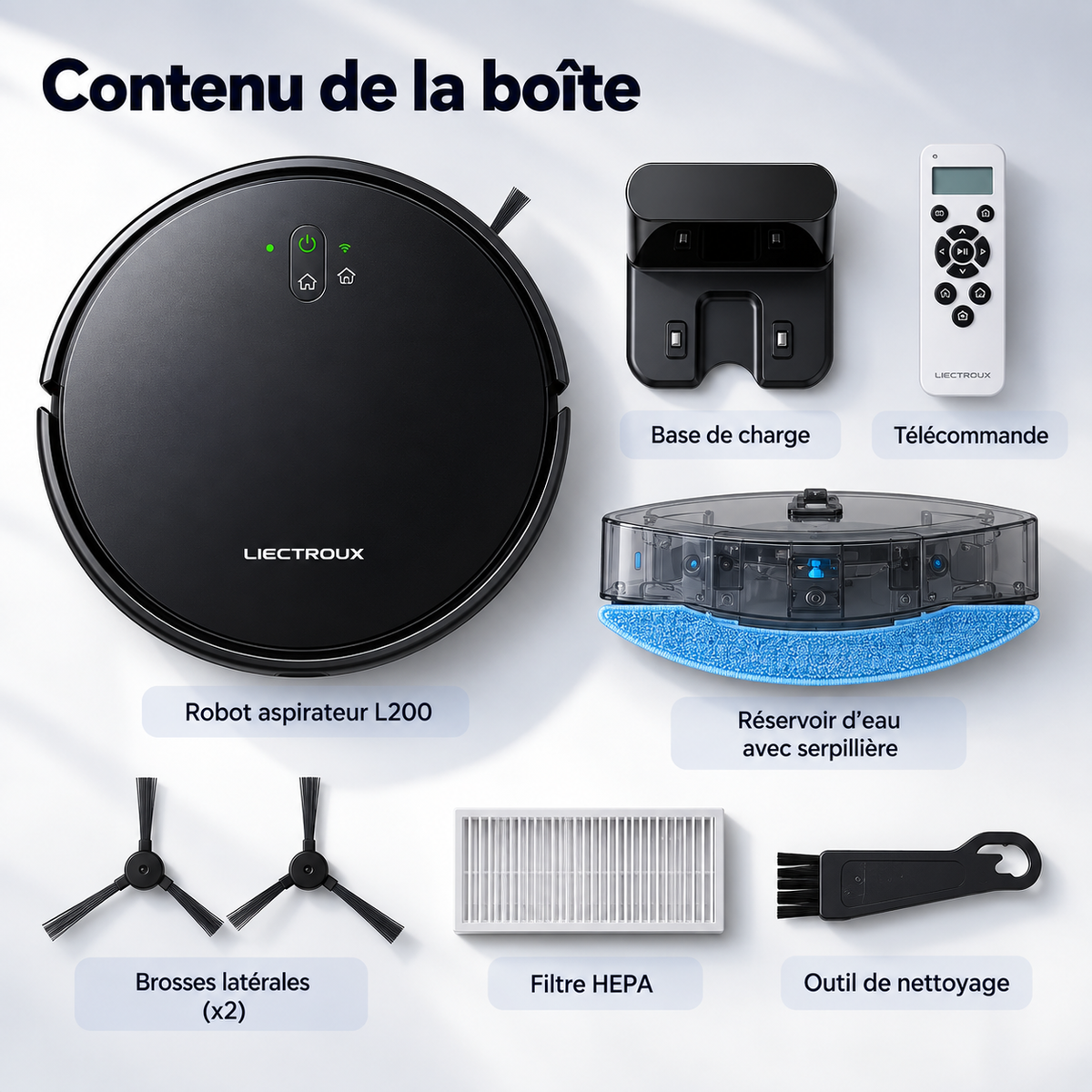 Robot Aspirateur Intelligent L200