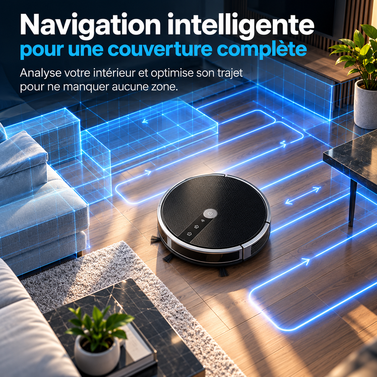 Robot Aspirateur Intelligent C30B