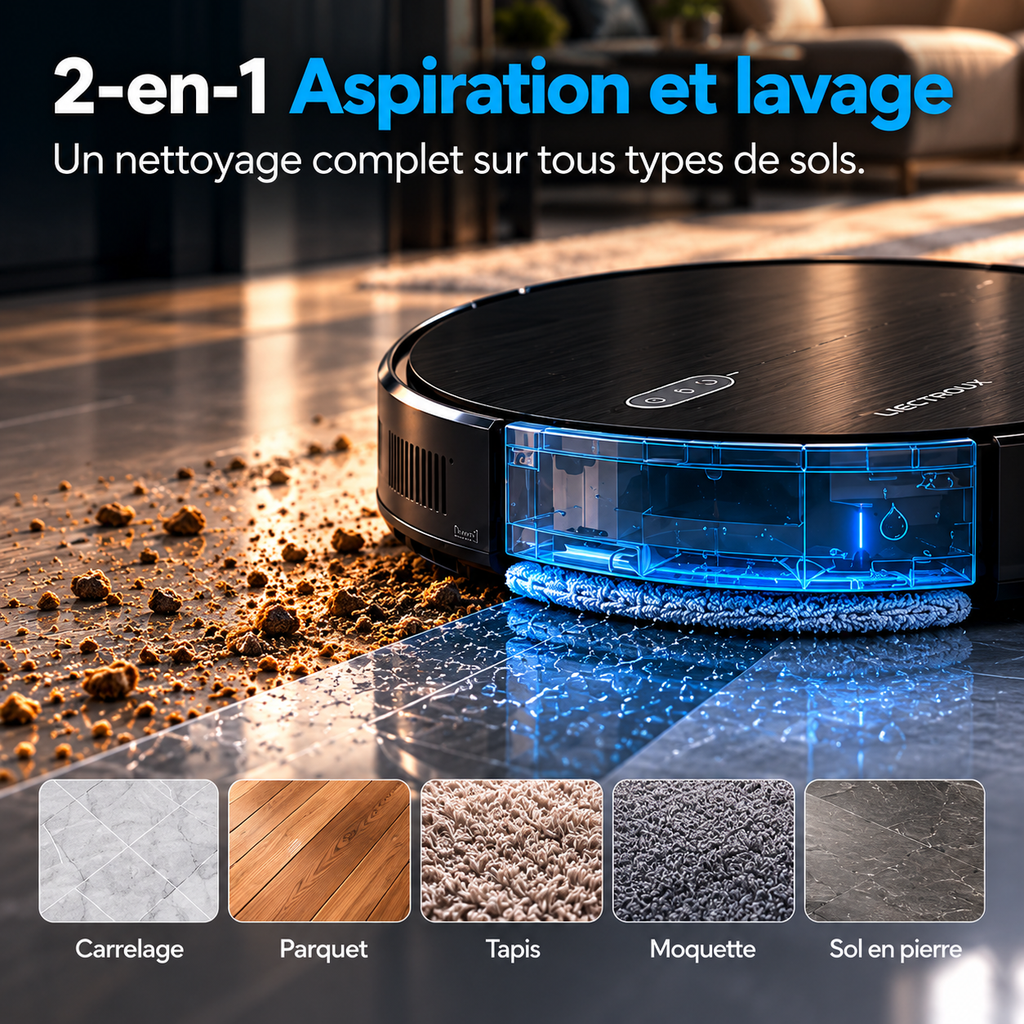 Robot Aspirateur Liectroux C7