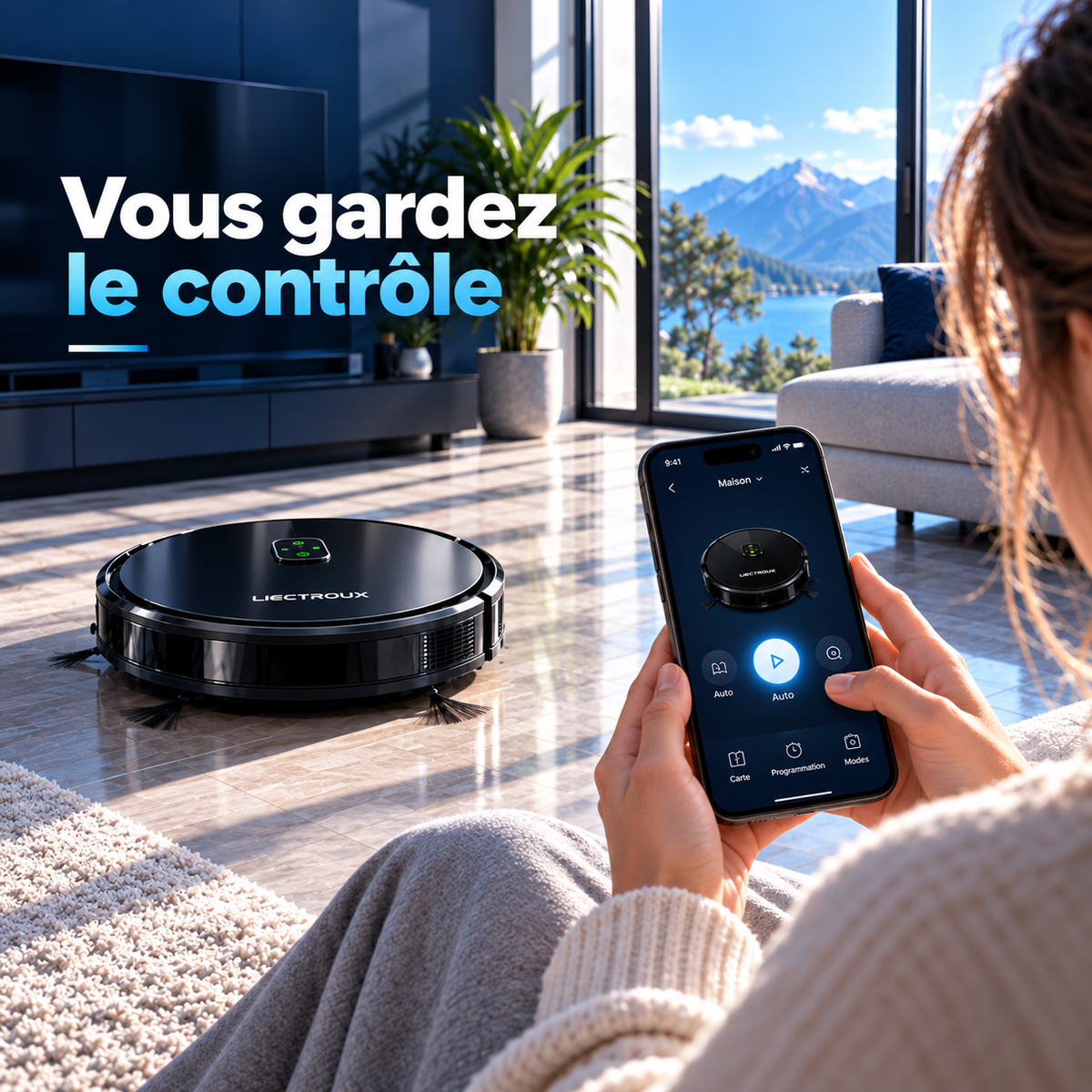 Robot Aspirateur Intelligent L200
