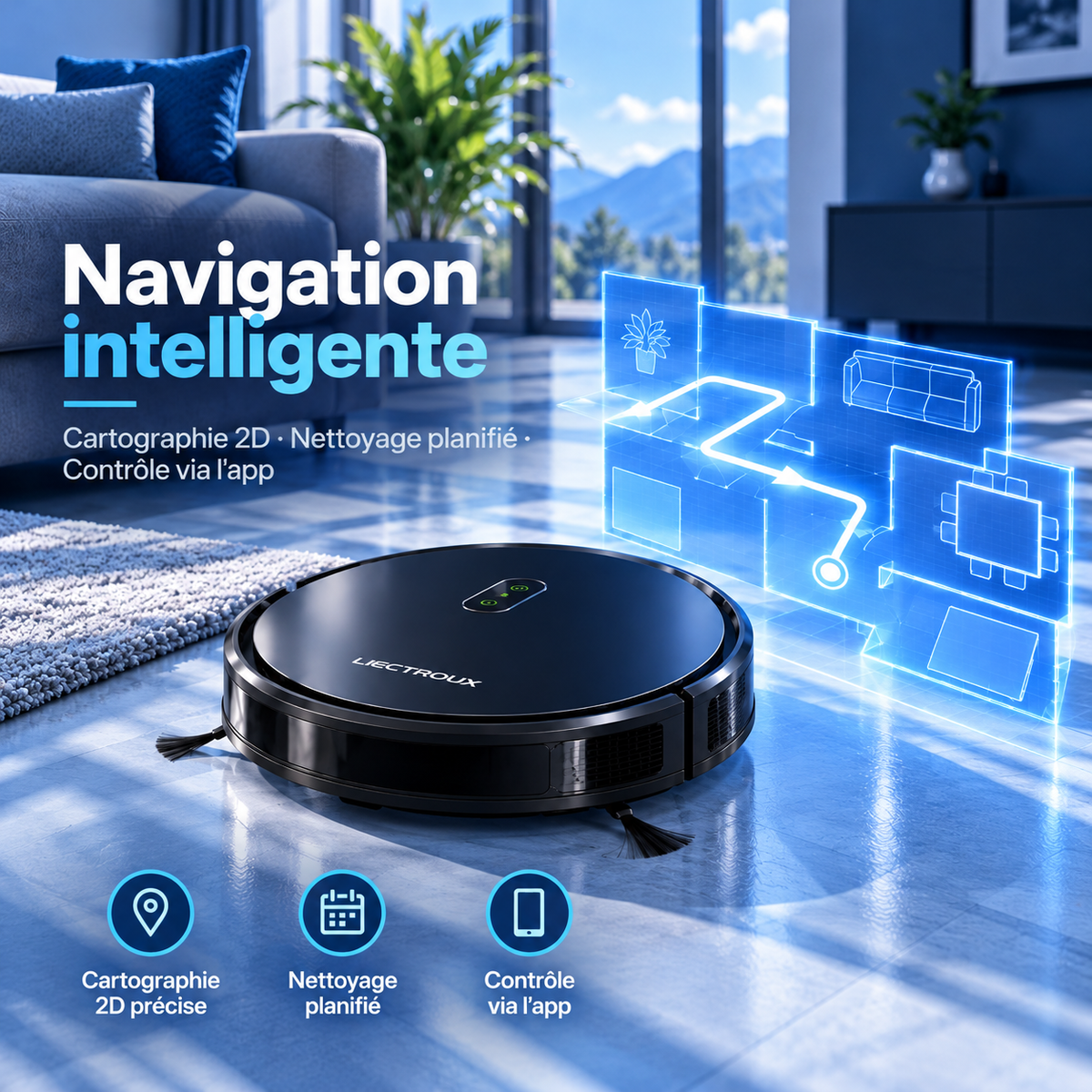 Robot Aspirateur Intelligent L200